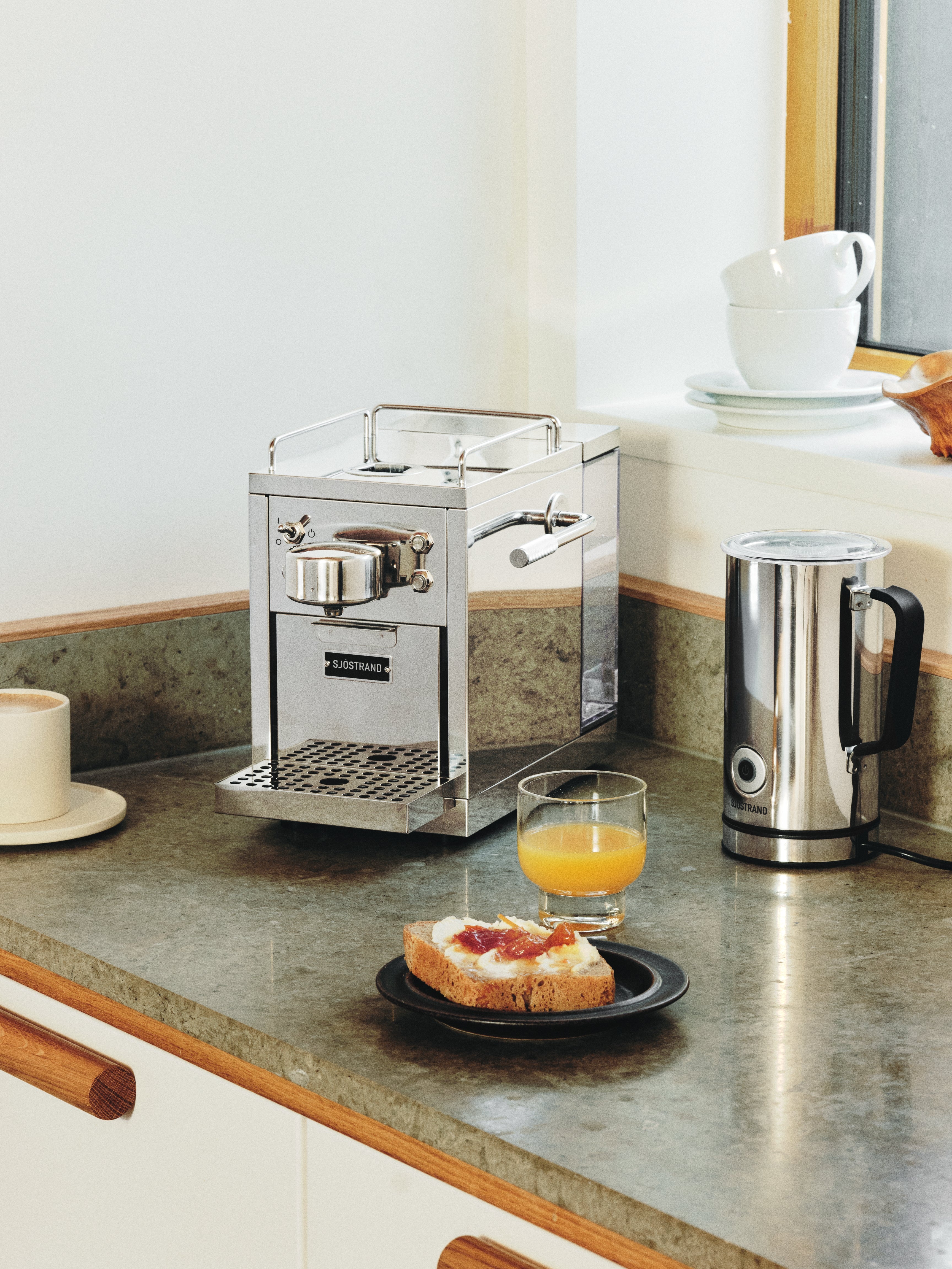 The Original Capsule Coffee Machine (v2.0), stainless steel (US version)