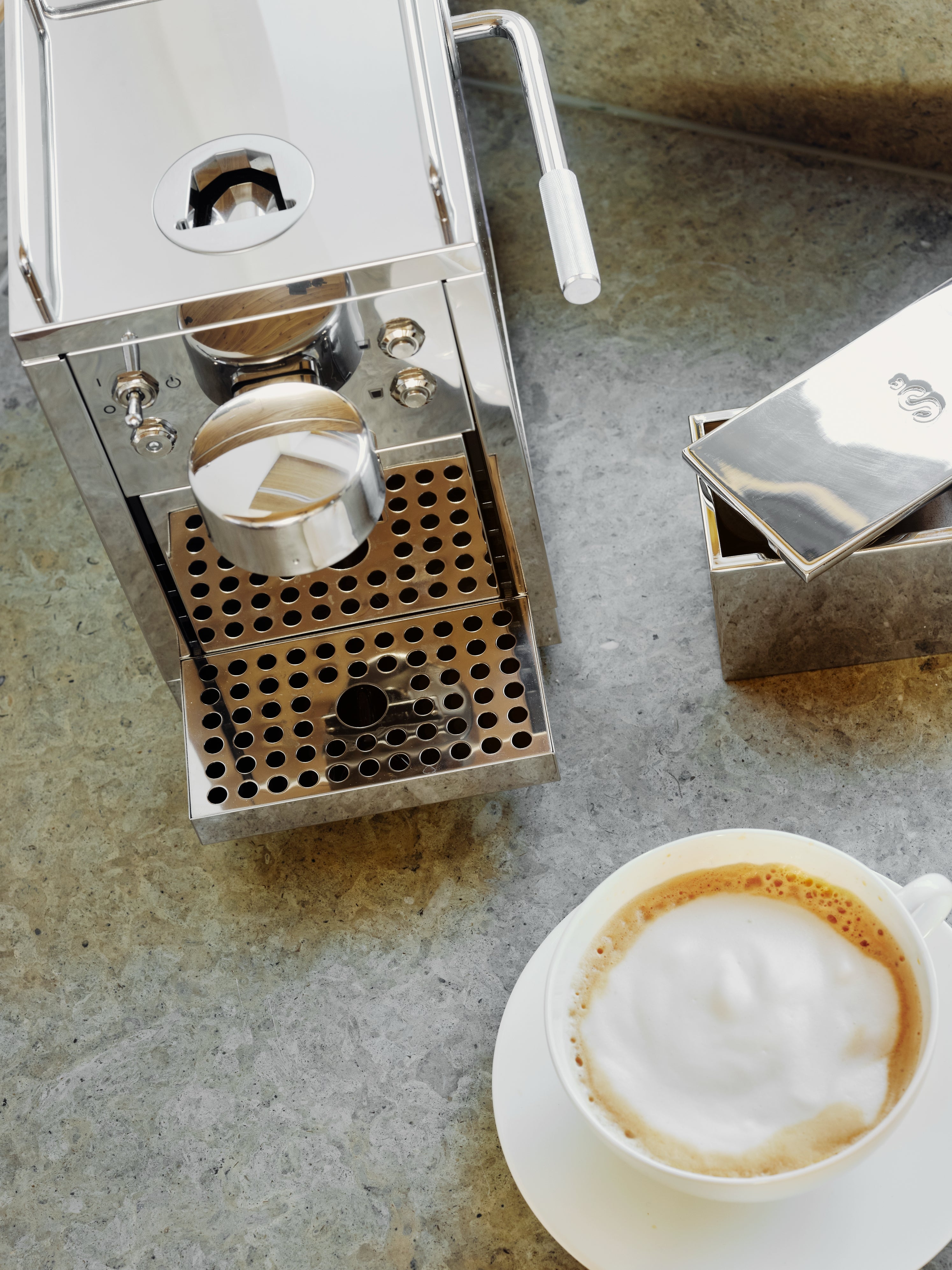 The Original Capsule Coffee Machine (v2.0), stainless steel (US version)