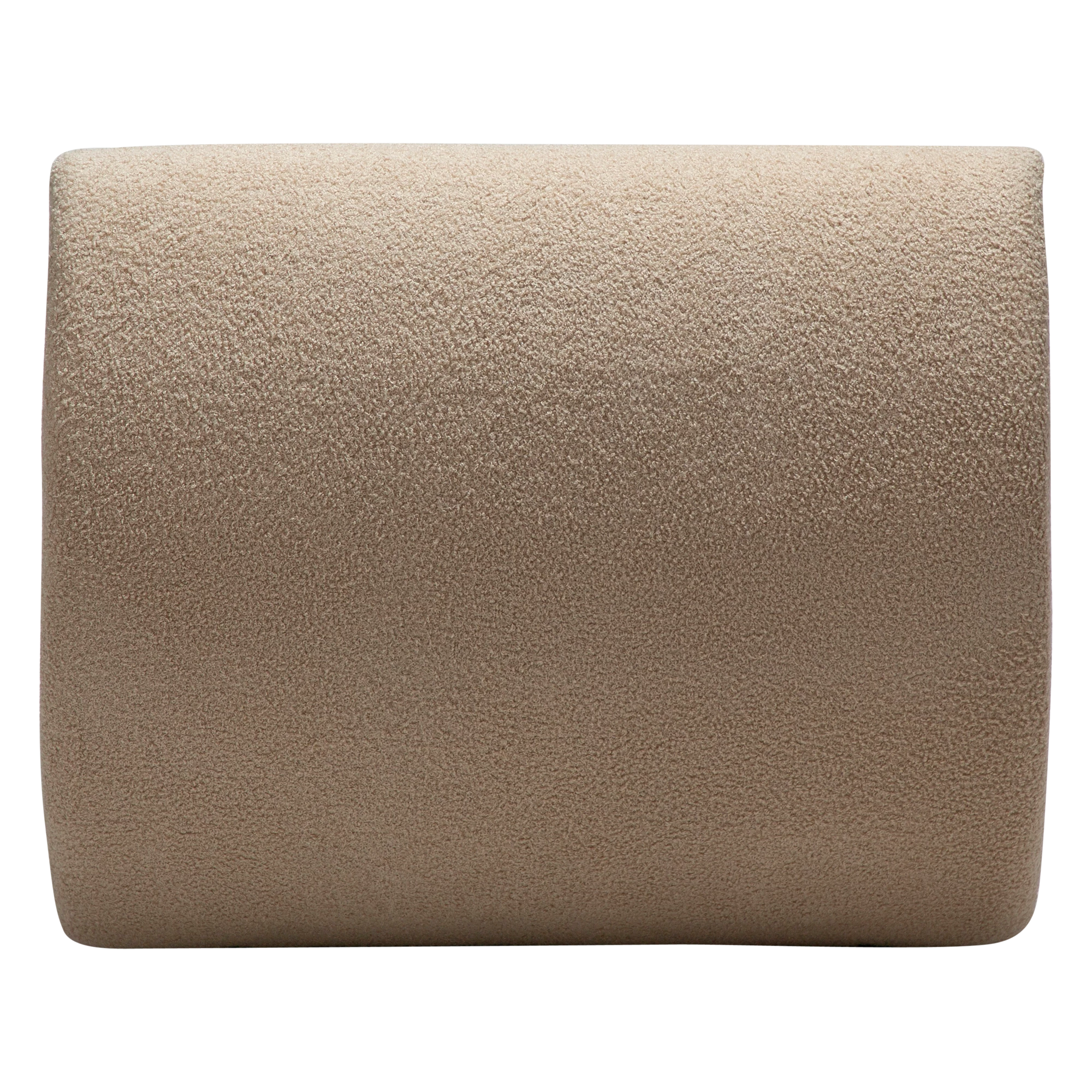 DUBNA lounge chair,  Frosted Almond RPES bouclé fabric