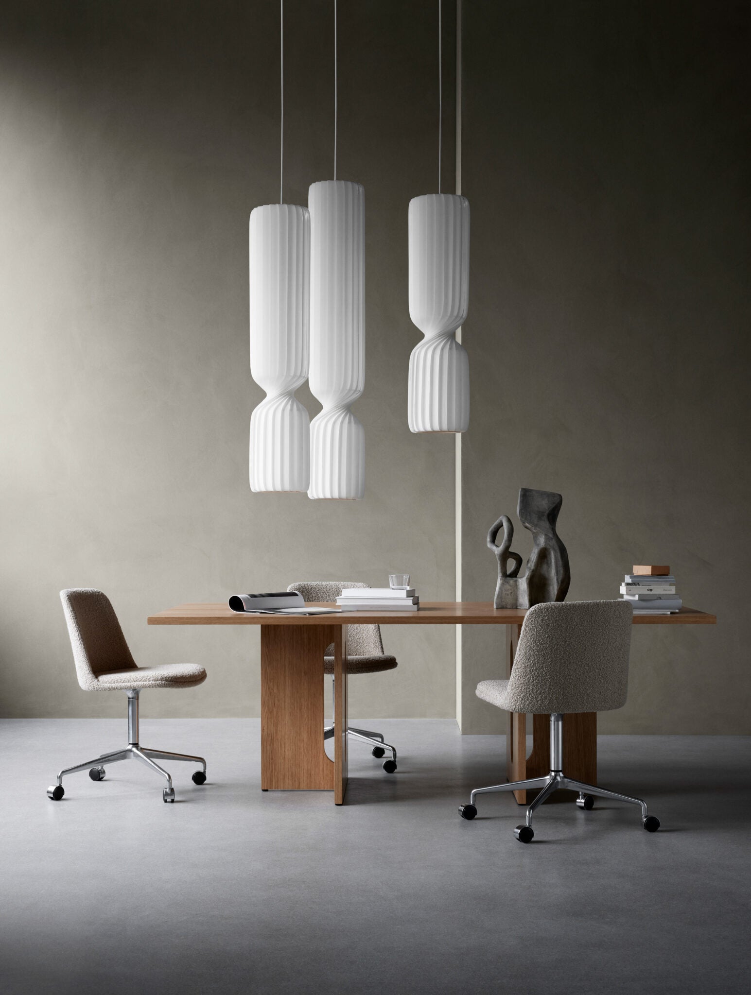 TR41 Pendant Lamp, PC Nonwoven, 100x25 cm