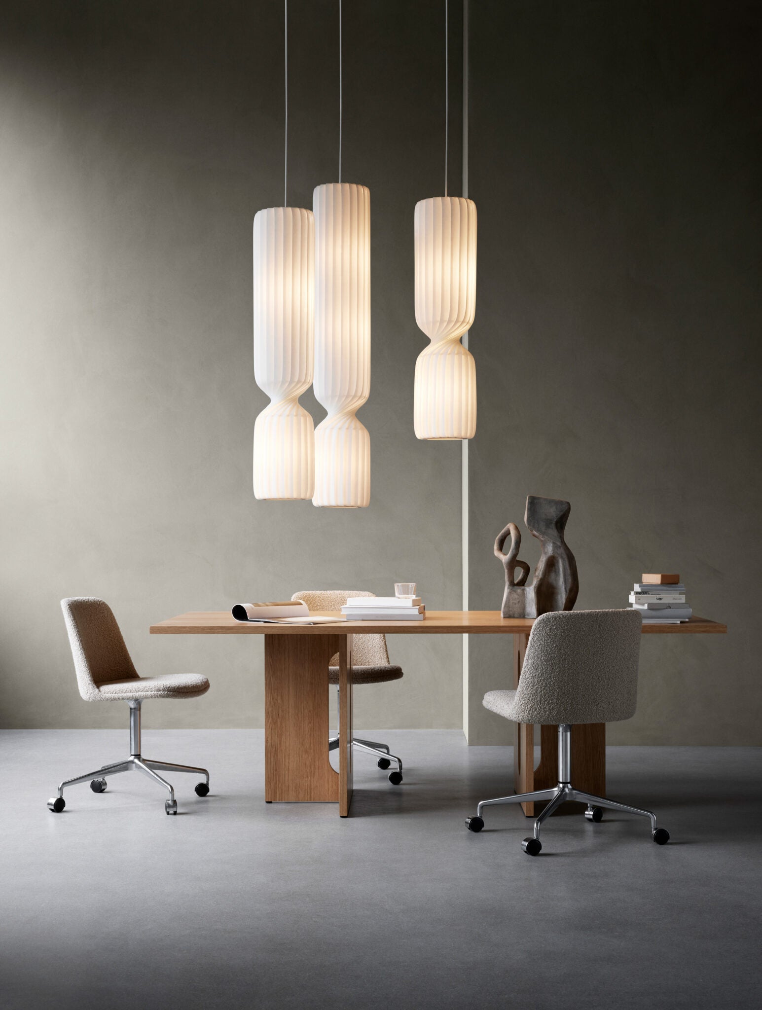 TR41 Pendant Lamp, PC Nonwoven, 100x25 cm