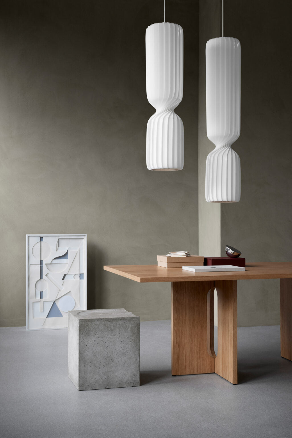 TR41 Pendant Lamp, PC Nonwoven, 100x25 cm