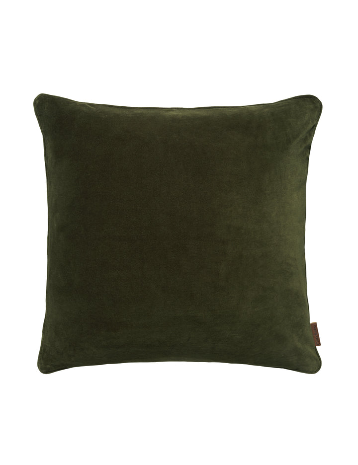 Velvet Soft Cushion - Large - ARMY