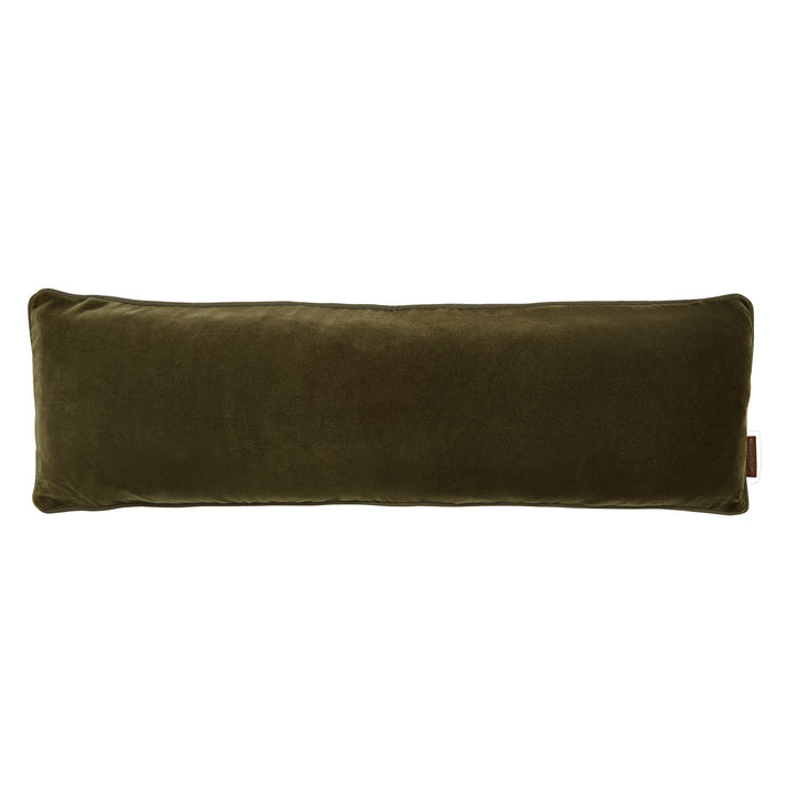 Velvet Soft Cushion Long - ARMY