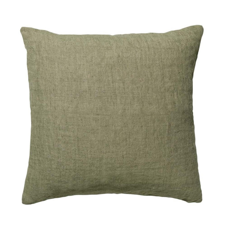 Luxury Light Linen Cushion - MATCHA