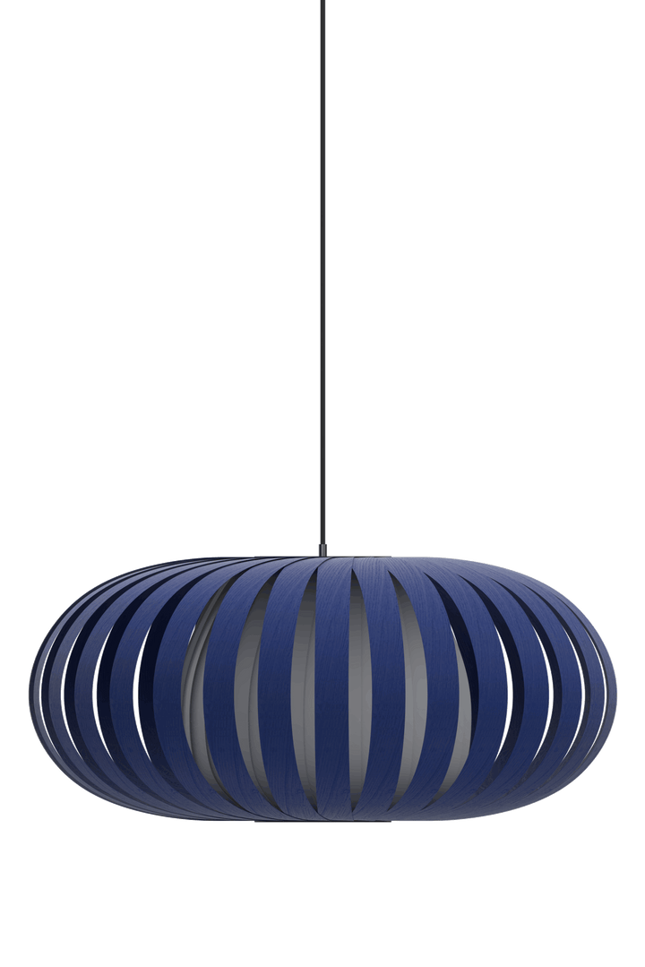 ST903 Pendant, Birch, Blue/White, 40 x 24 cm