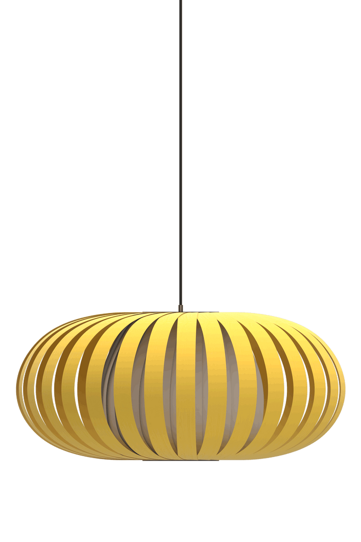 ST903 Pendant, Birch, Yellow/White, 58 x 28 cm