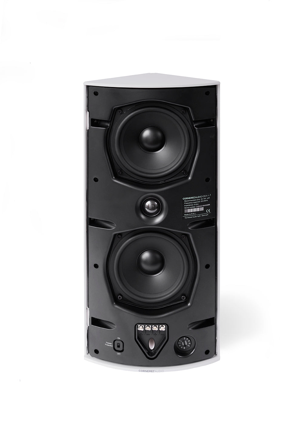 Ci5-V loudspeaker, IP65 rated, white