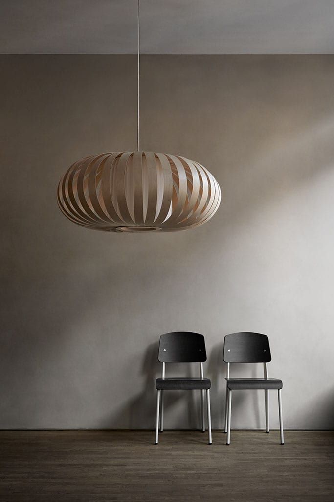 ST903 Pendant, Birch, Natural/White, 40 x 24 cm