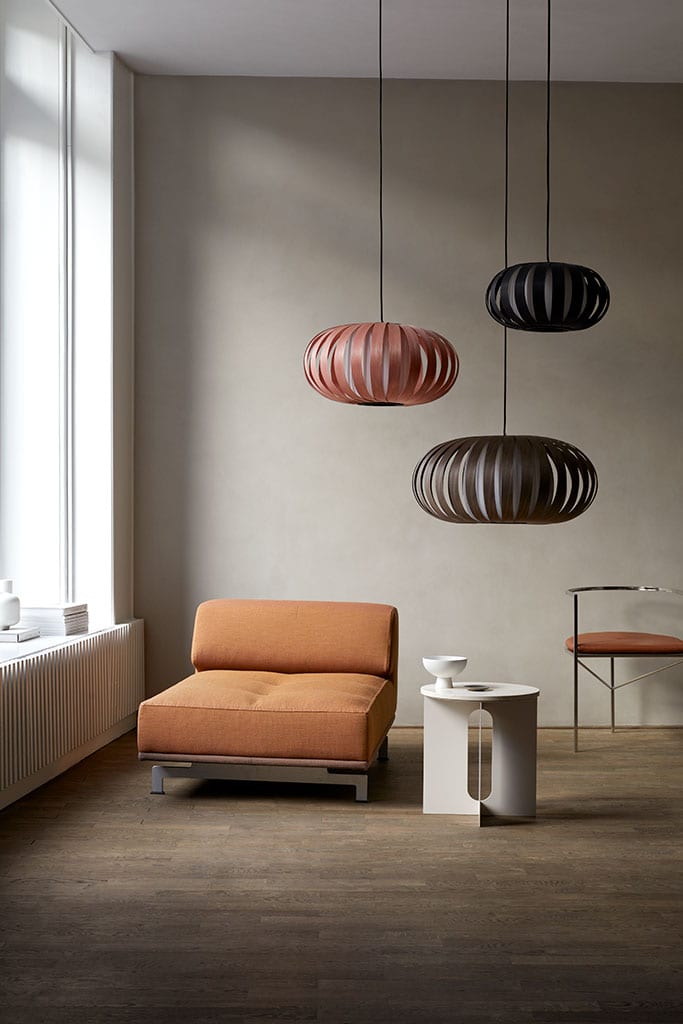 ST903 Pendant, Birch, Brown/White, 73 x 33 cm