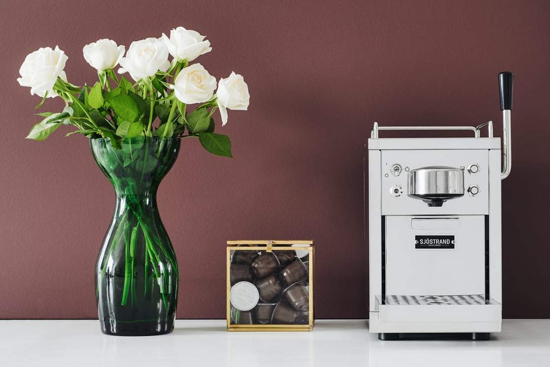 Espresso Capsule Machine, stainless steel (US version)