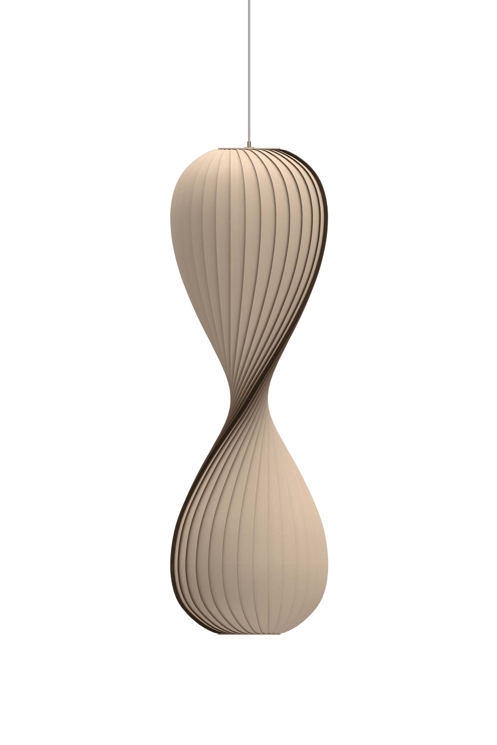 TR10 Pendant, Birch, Natural, 43 x 133 cm.