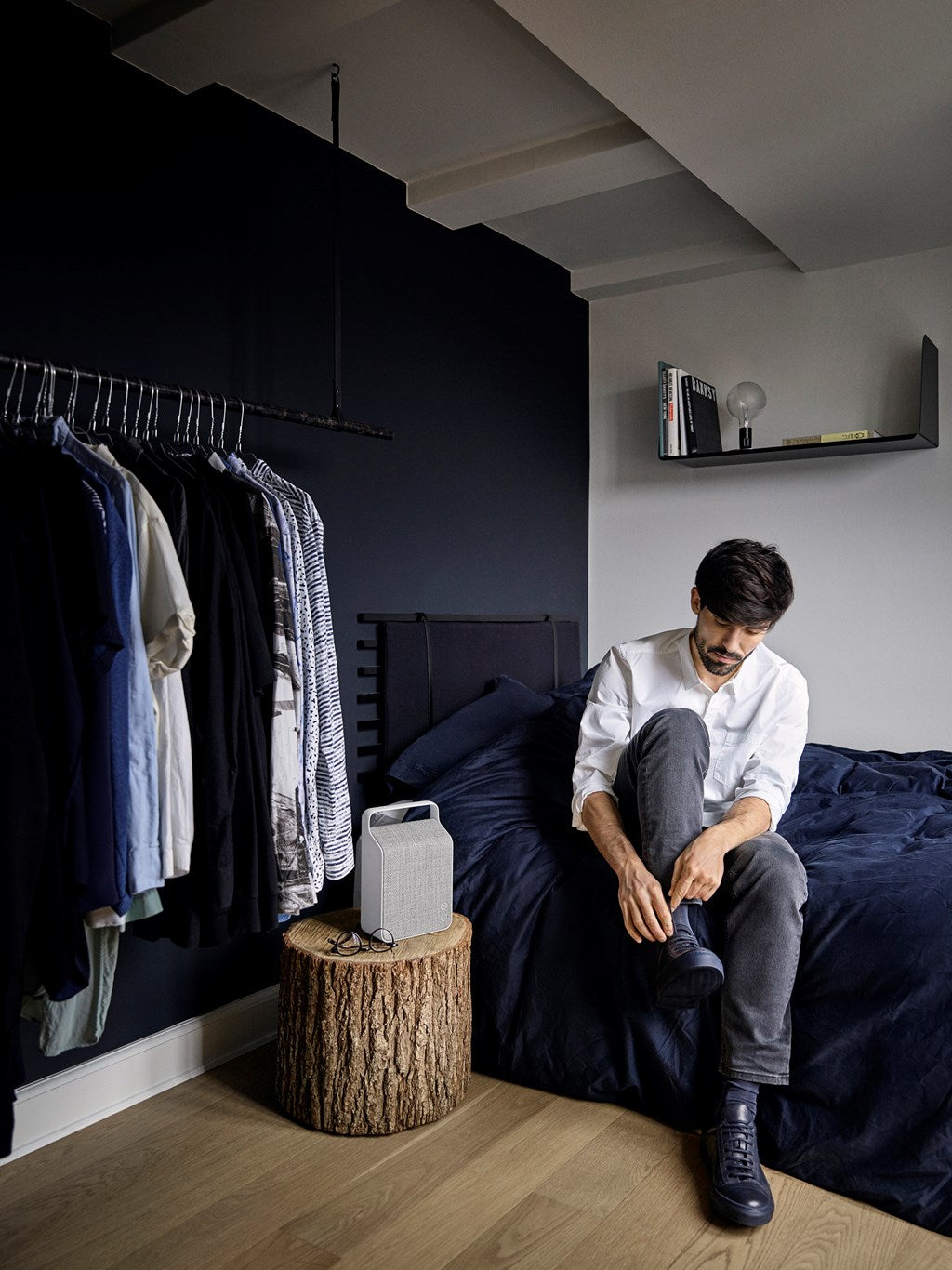 Oslo loudspeaker, Pebble Grey, US